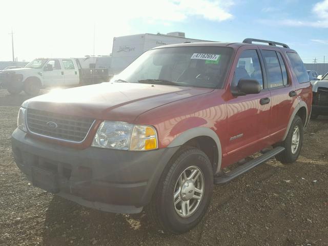 1FMZU72E12ZA78455 - 2002 FORD EXPLORER X RED photo 2