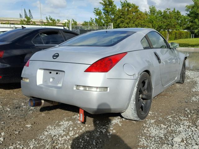 JN1BZ34E77M551960 - 2007 NISSAN 350Z COUPE GRAY photo 4