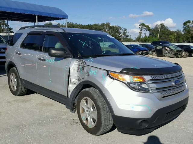 1FMHK7B85CGA30546 - 2012 FORD EXPLORER SILVER photo 1