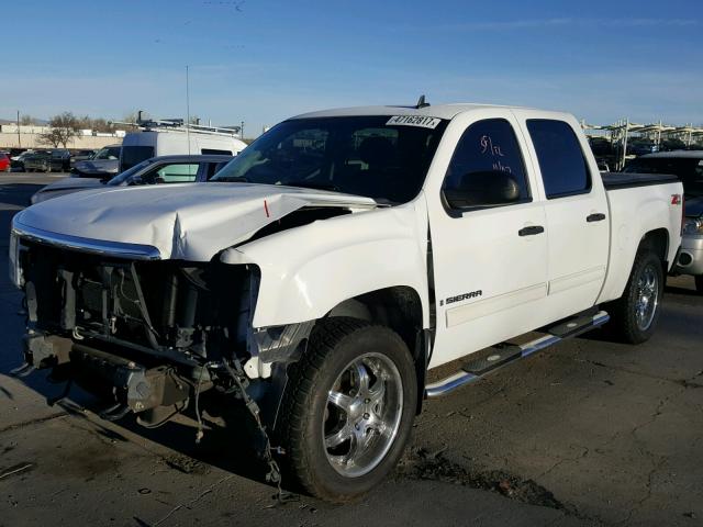 3GTEK23M99G155276 - 2009 GMC SIERRA K15 WHITE photo 2