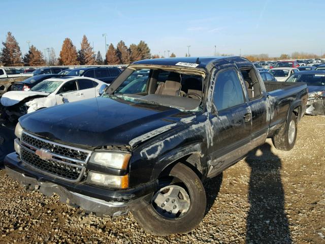 1GCEK19Z86E183604 - 2006 CHEVROLET SILVERADO BLACK photo 9