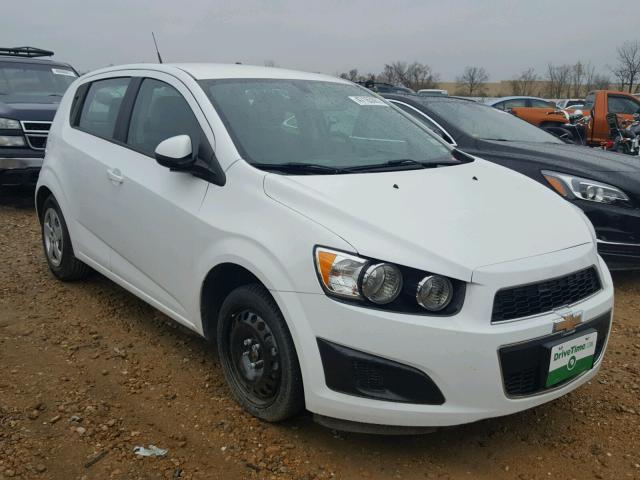 1G1JA6SH7E4229761 - 2014 CHEVROLET SONIC LS თეთრი ფოტო 1