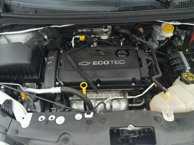 1G1JA6SH7E4229761 - 2014 CHEVROLET SONIC LS თეთრი ფოტო 7