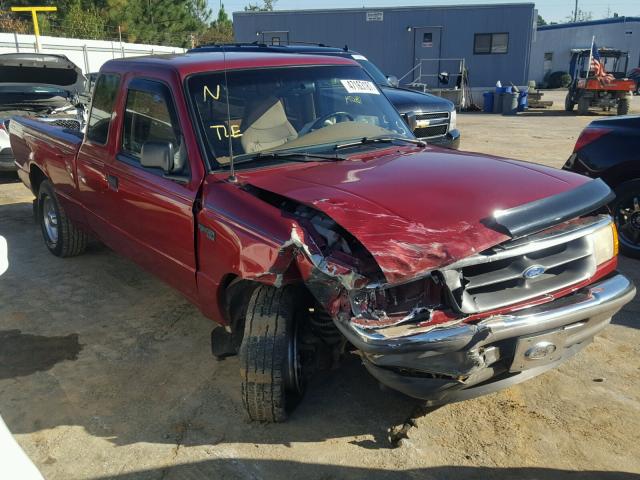 1FTCR14A8TPA90733 - 1996 FORD RANGER SUP RED photo 1