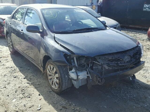 5YFBU4EE2CP007650 - 2012 TOYOTA COROLLA BA GRAY photo 1