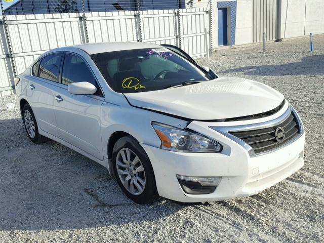 1N4AL3APXFC115405 - 2015 NISSAN ALTIMA 2.5 WHITE photo 1