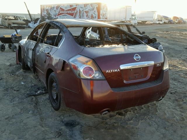 1N4AL2AP0BC174337 - 2011 NISSAN ALTIMA BAS BURGUNDY photo 3