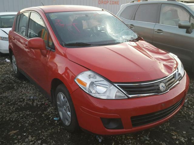 3N1BC1CP0BL470195 - 2011 NISSAN VERSA S RED photo 1