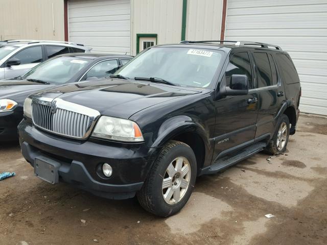 5LMEU78H63ZJ51169 - 2003 LINCOLN AVIATOR BLACK photo 2