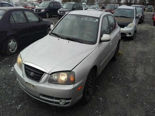 KMHDM45DX5U997139 - 2005 HYUNDAI ELANTRA GL GRAY photo 2