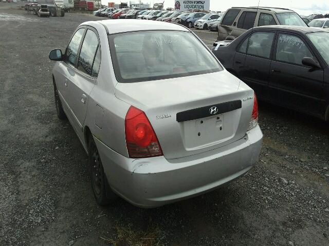 KMHDM45DX5U997139 - 2005 HYUNDAI ELANTRA GL GRAY photo 3