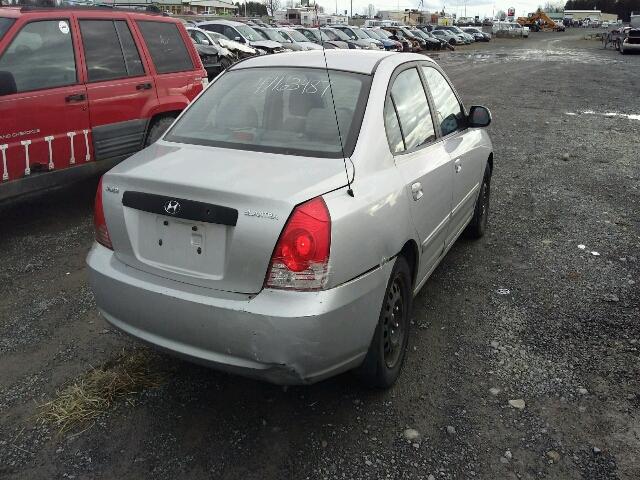 KMHDM45DX5U997139 - 2005 HYUNDAI ELANTRA GL GRAY photo 4