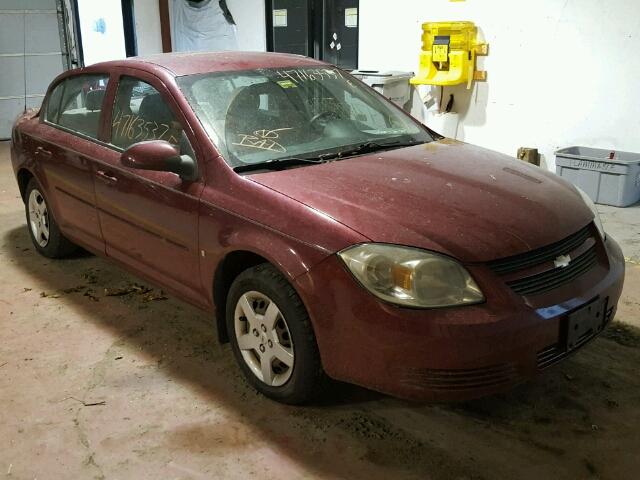 1G1AL58F987178700 - 2008 CHEVROLET COBALT LT MAROON photo 1