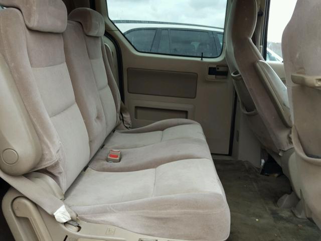 2FMZA57615BA86030 - 2005 FORD FREESTAR S TAN photo 6