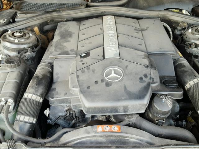 WDBPJ75J66A047606 - 2006 MERCEDES-BENZ CL 500 BLACK photo 7