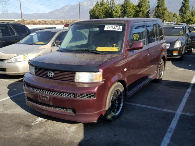 JTLKT324154029948 - 2005 TOYOTA SCION XB Bordo foto 2