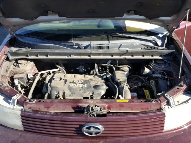 JTLKT324154029948 - 2005 TOYOTA SCION XB Bordo foto 7