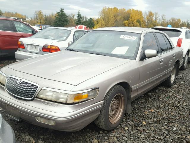 2MELM75W0SX644270 - 1995 MERCURY GRAND MARQ BROWN photo 2