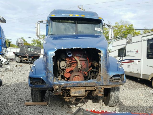 2HSCNAPR66C268195 - 2006 INTERNATIONAL 9400 9400I BLUE photo 9