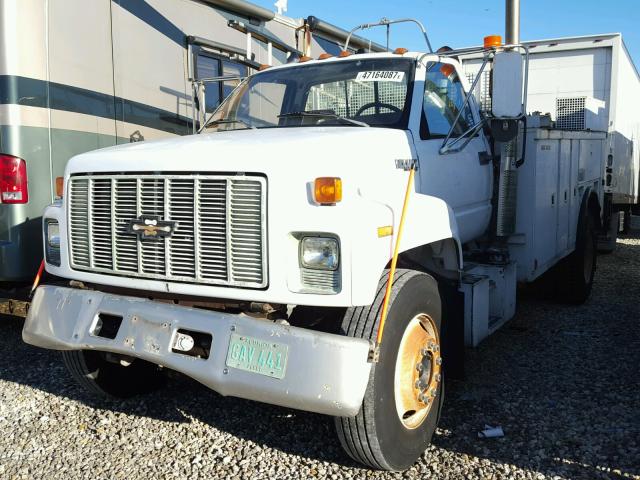 1GBM7H1J4PJ109136 - 1993 CHEVROLET KODIAK C7H WHITE photo 2