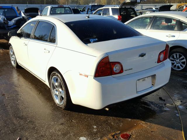 1G1ZH57B284221066 - 2008 CHEVROLET MALIBU 1LT WHITE photo 3