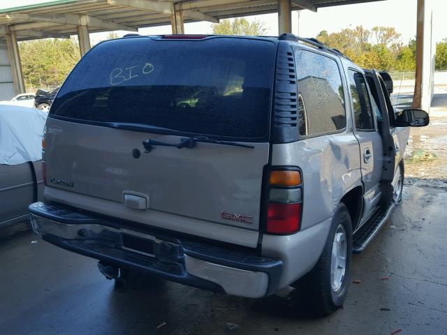1GKEK13ZX4R283724 - 2004 GMC YUKON Թուխ լուսանկար 4