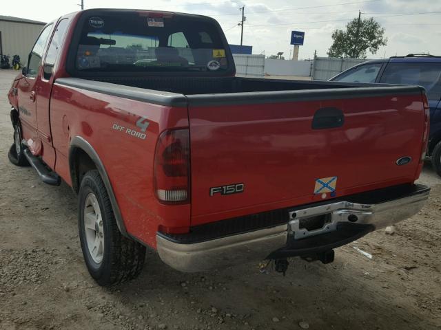 1FTRX18W13NA69014 - 2003 FORD F150 RED photo 3