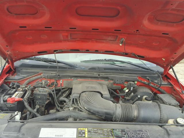 1FTRX18W13NA69014 - 2003 FORD F150 RED photo 7