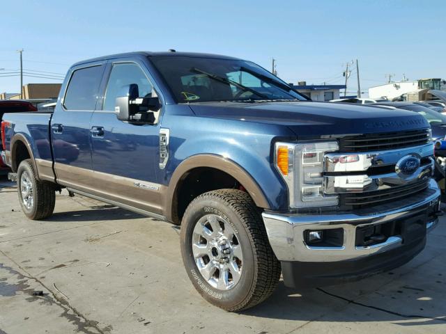 1FT7W2BT1HEC29883 - 2017 FORD F250 SUPER BLUE photo 1