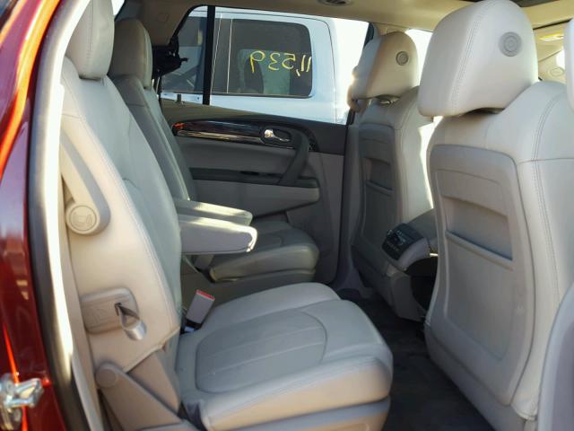 5GAKVCKD4HJ232569 - 2017 BUICK ENCLAVE MAROON photo 6