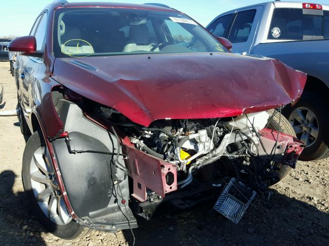 5GAKVCKD4HJ232569 - 2017 BUICK ENCLAVE MAROON photo 9