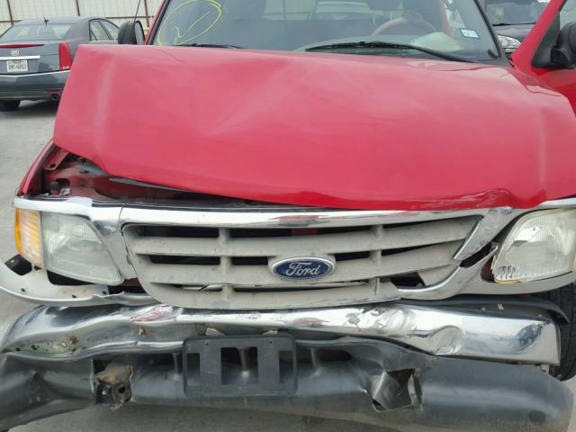 1FTRX07W93KD26160 - 2003 FORD F150 RED photo 7