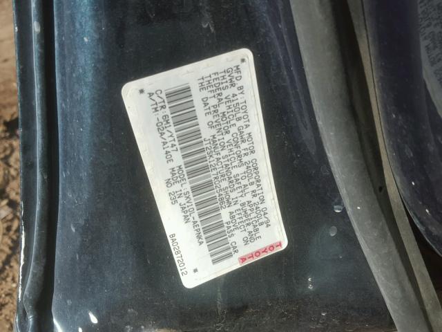 JT2SK12E7R0254862 - 1994 TOYOTA CAMRY LE 绿色 照片 10