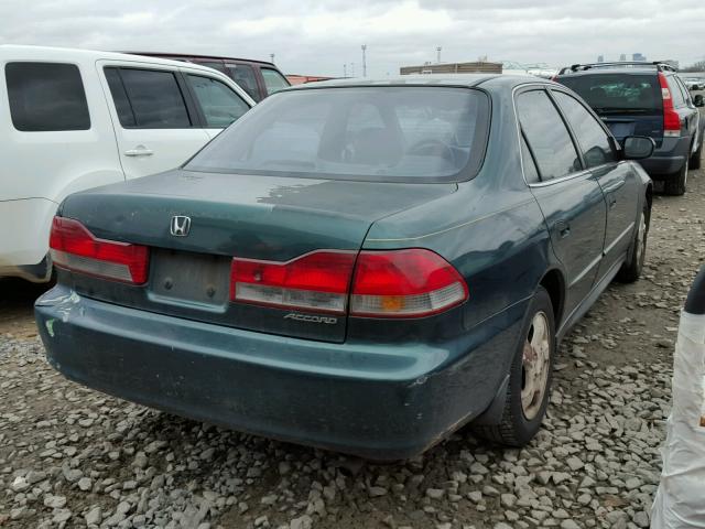 1HGCG66562A124643 - 2002 HONDA ACCORD LX GREEN photo 4