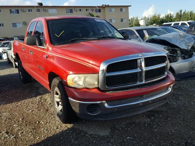 3D7KA28D24G250646 - 2004 DODGE RAM 2500 S RED photo 1