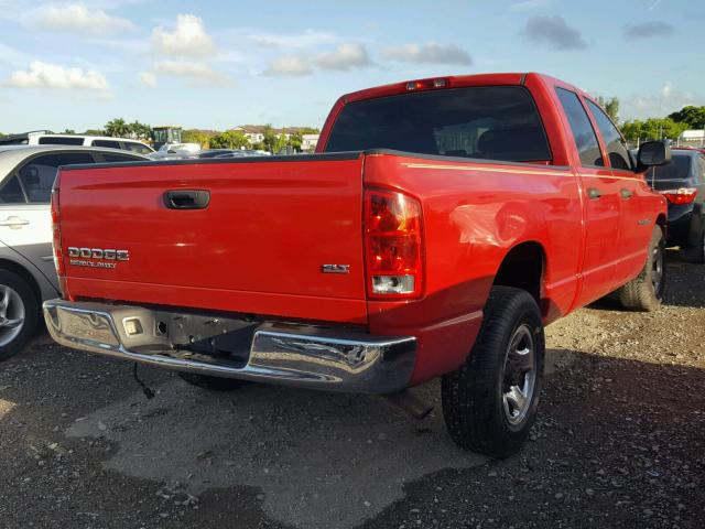 3D7KA28D24G250646 - 2004 DODGE RAM 2500 S Qırmızı foto 4