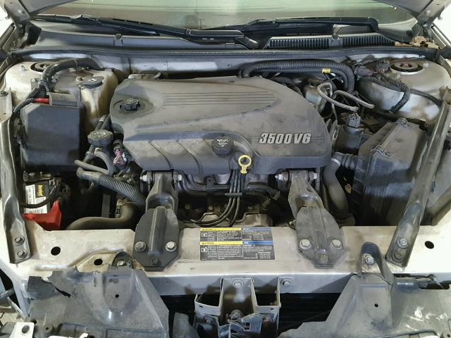 2G1WT58N179190804 - 2007 CHEVROLET IMPALA LT SILVER photo 7