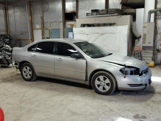 2G1WT58N179190804 - 2007 CHEVROLET IMPALA LT SILVER photo 9