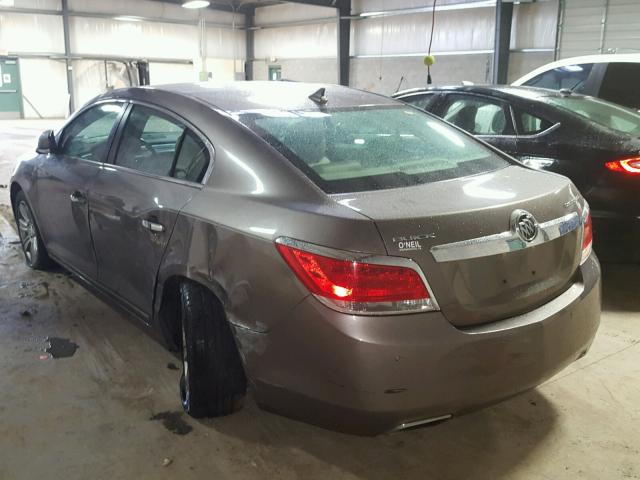 1G4GD5E36CF166183 - 2012 BUICK LACROSSE P GRAY photo 3