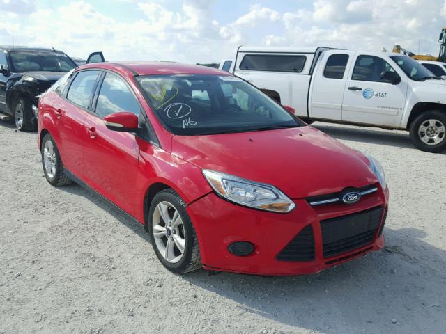 1FADP3F20EL145512 - 2014 FORD FOCUS SE RED photo 1