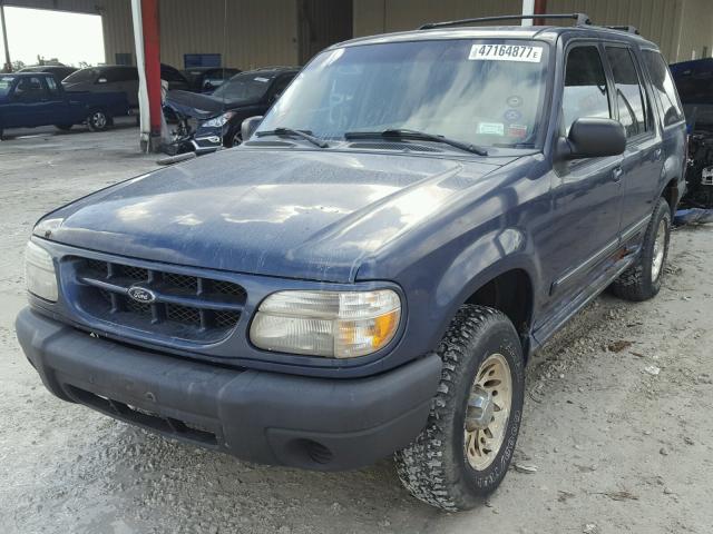 1FMDU72E51UB03539 - 2001 FORD EXPLORER X BLUE photo 2