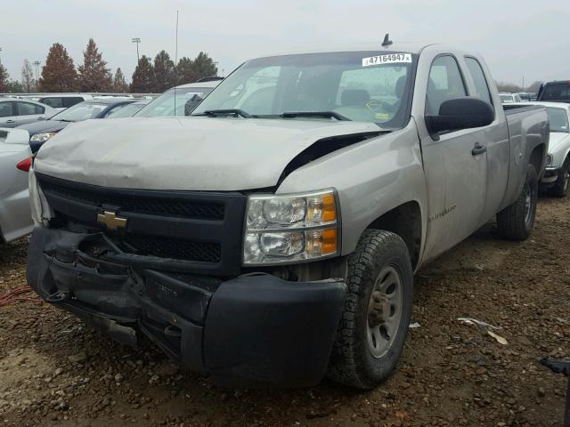 1GCEK19J49Z168251 - 2009 CHEVROLET SILVERADO BEIGE photo 2