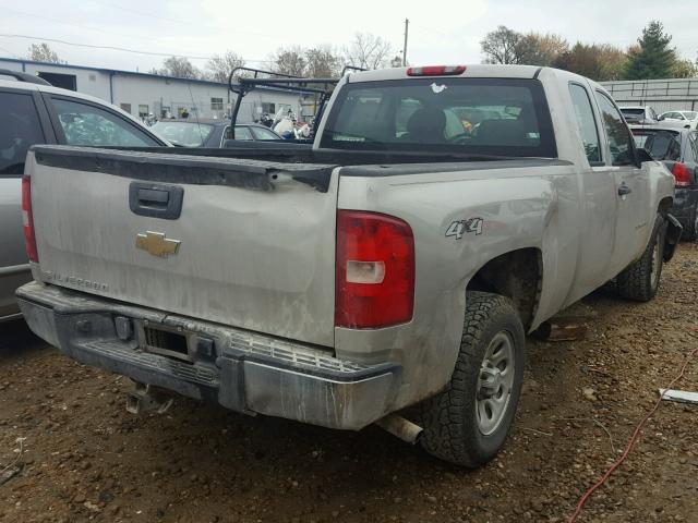 1GCEK19J49Z168251 - 2009 CHEVROLET SILVERADO BEIGE photo 4