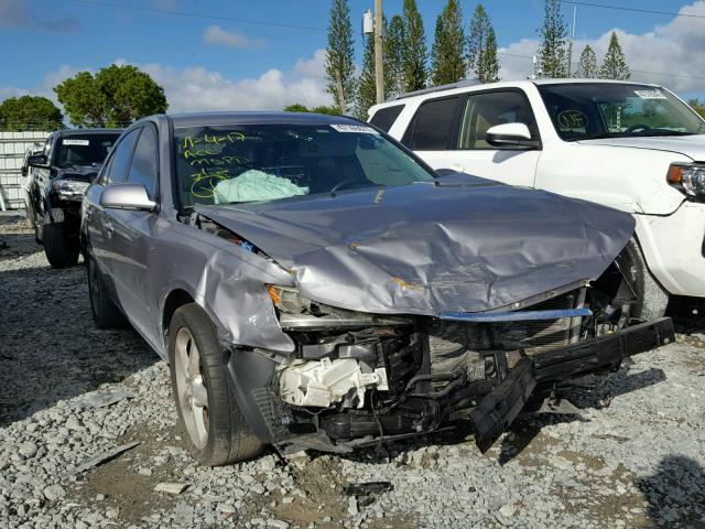 5NPEU46FX7H285204 - 2007 HYUNDAI SONATA SE GRAY photo 1