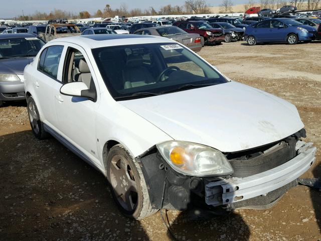 1G1AM55B967870600 - 2006 CHEVROLET COBALT SS WHITE photo 1