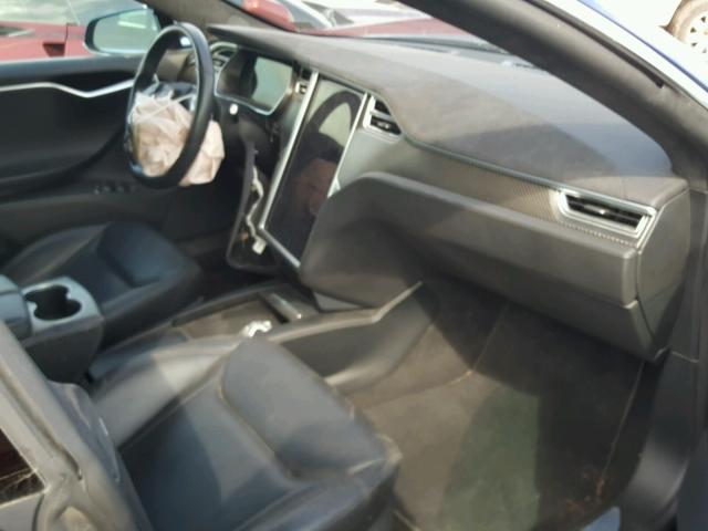 5YJSA1E48GF123774 - 2016 TESLA MODEL S BLUE photo 5