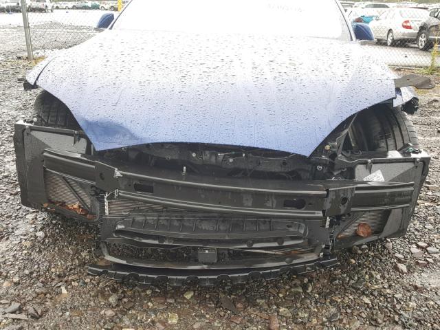 5YJSA1E48GF123774 - 2016 TESLA MODEL S BLUE photo 9