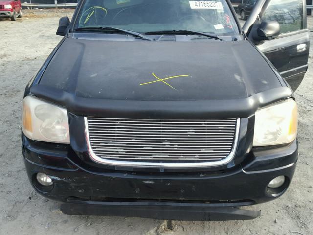 1GKET16S746144812 - 2004 GMC ENVOY XL BLACK photo 7