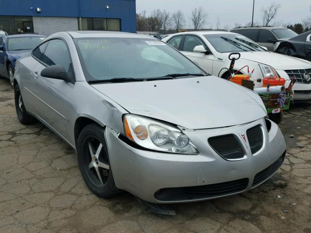 1G2ZH158864285850 - 2006 PONTIAC G6 GT SILVER photo 1