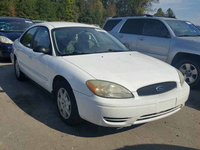 1FAFP53266A257429 - 2006 FORD TAURUS SE WHITE photo 1